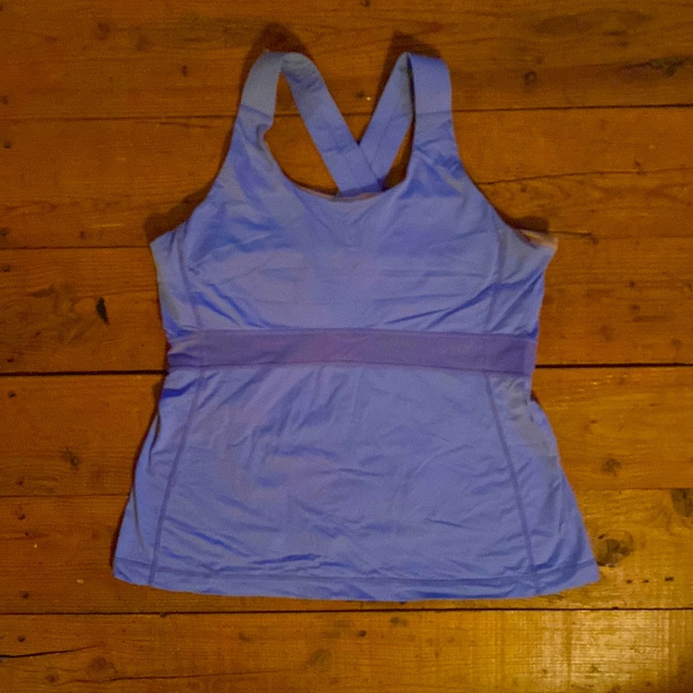 Purple lululemon tank top